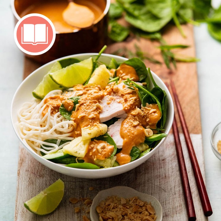 The Bangkok – Satay Chicken Noodle Salad post thumbnail image