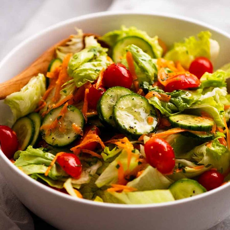 Big bowl of Garden salad