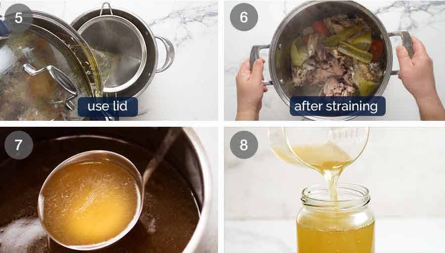 How to make Homemade chicken stock