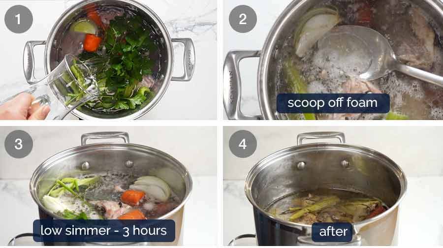 How to make Homemade chicken stock