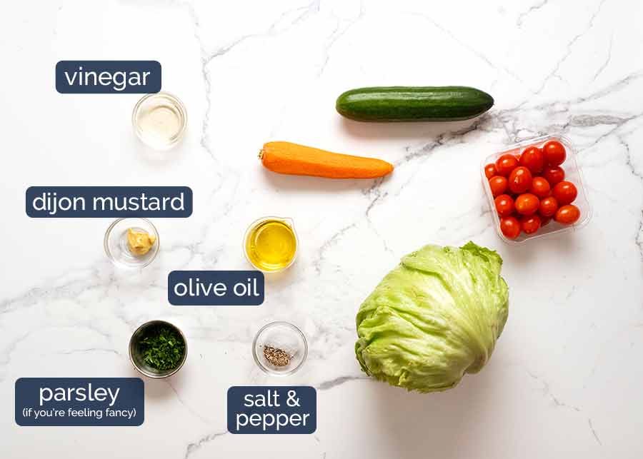 What to put in a Garden salad