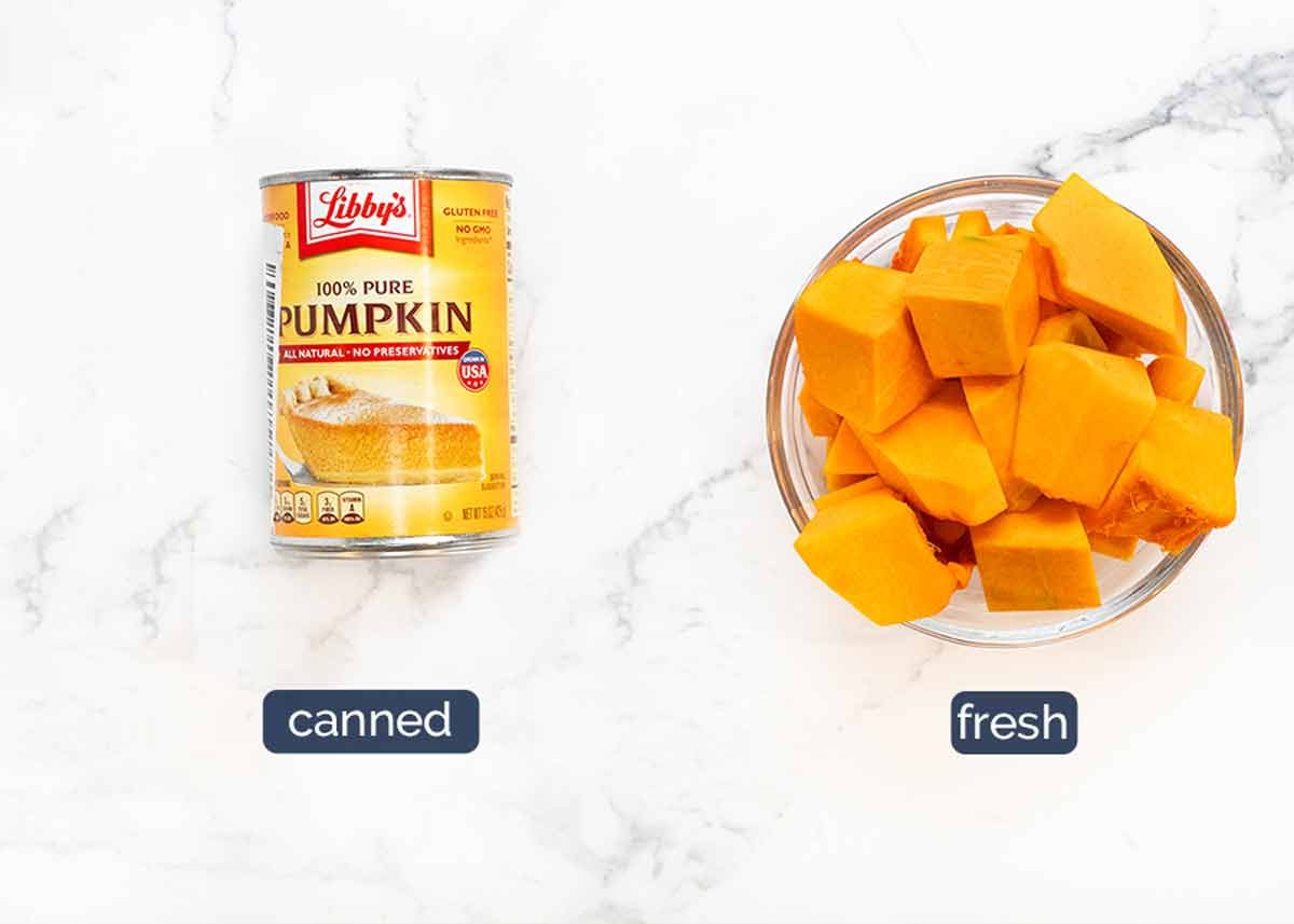 Pumpkin Cake ingredients