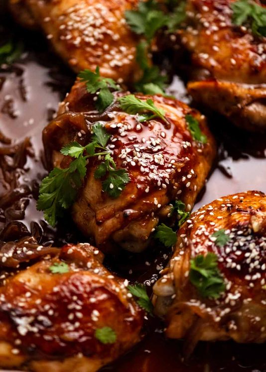 Sticky Honey Soy Baked Chicken post thumbnail image