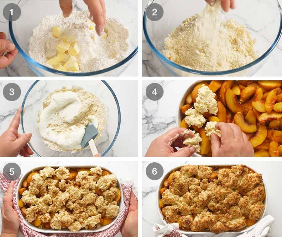 How to make Peach Cobbler