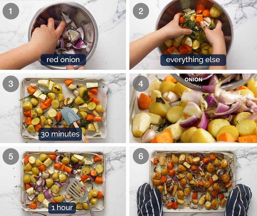 How to make roasted vegetables