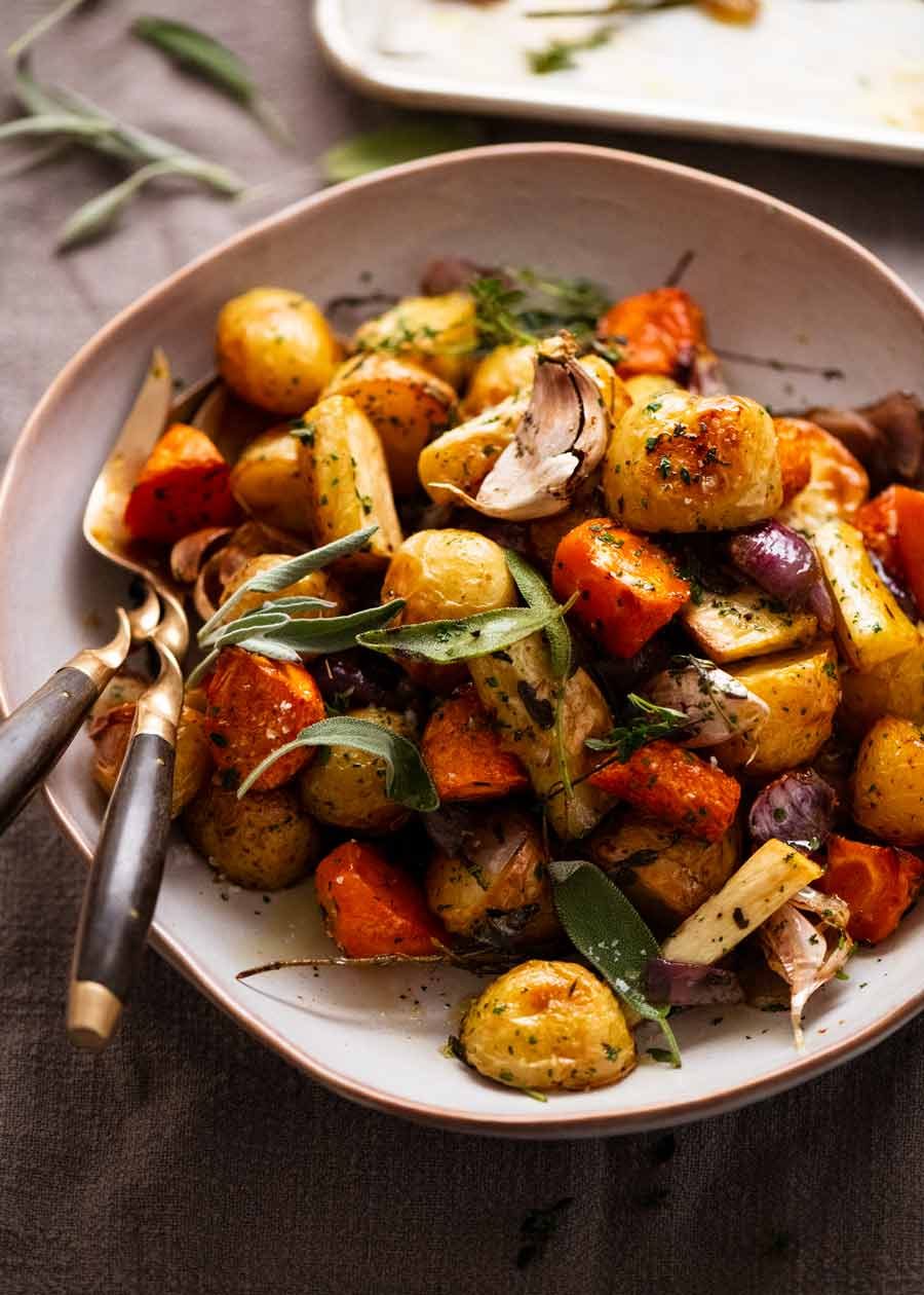 Bowl of Roasted Vegetables