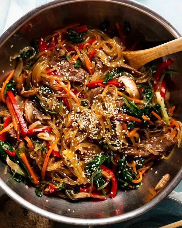 Japchae – Korean noodles post thumbnail image