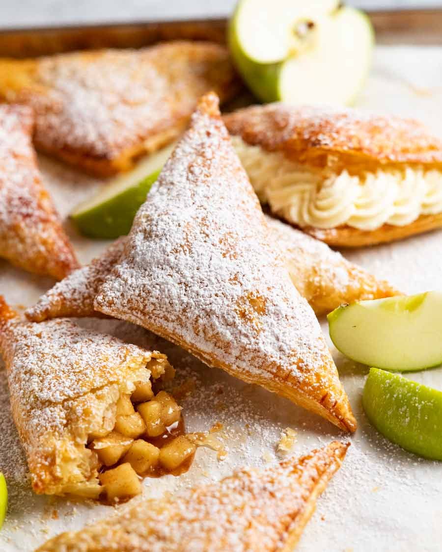 Freshly baked Apple turnovers