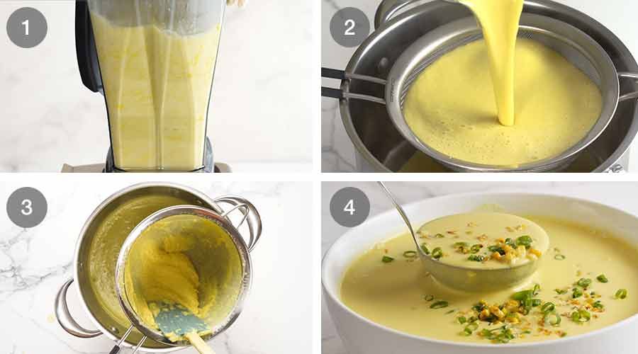 How to make Cold Corn Soup