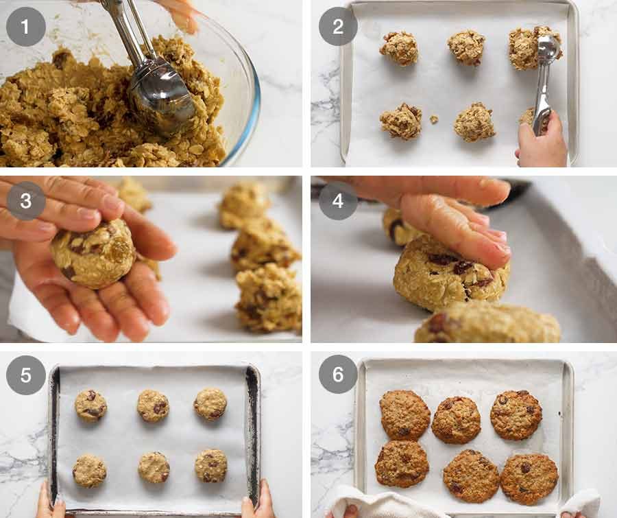 How to make Oatmeal Raisin Cookies