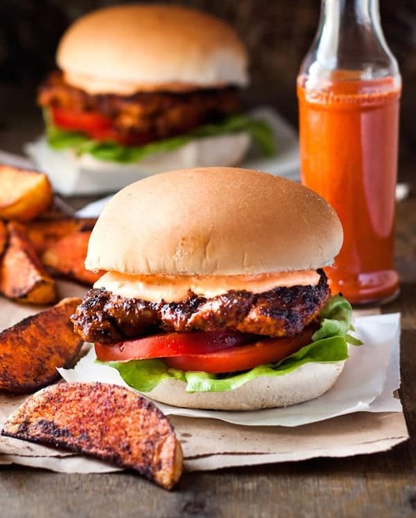 Nando's Peri Peri Chicken Burger