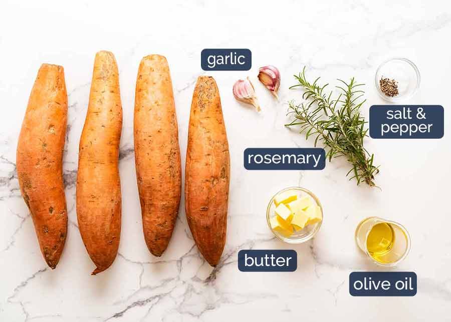 Ingredients in Sweet Potato Bake( side dish)