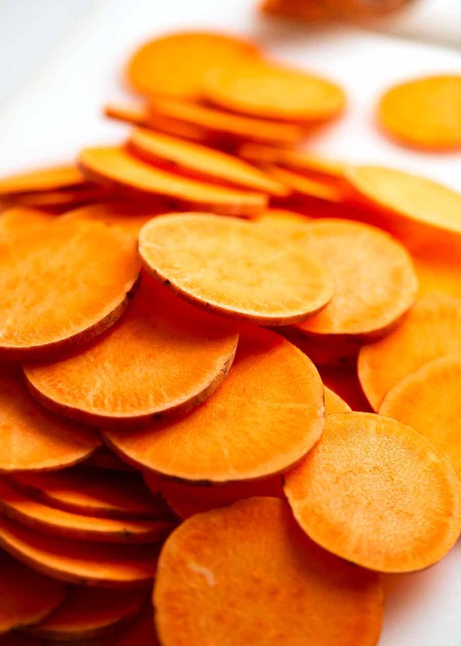 Slices of Sweet Potato Bake( side dish)