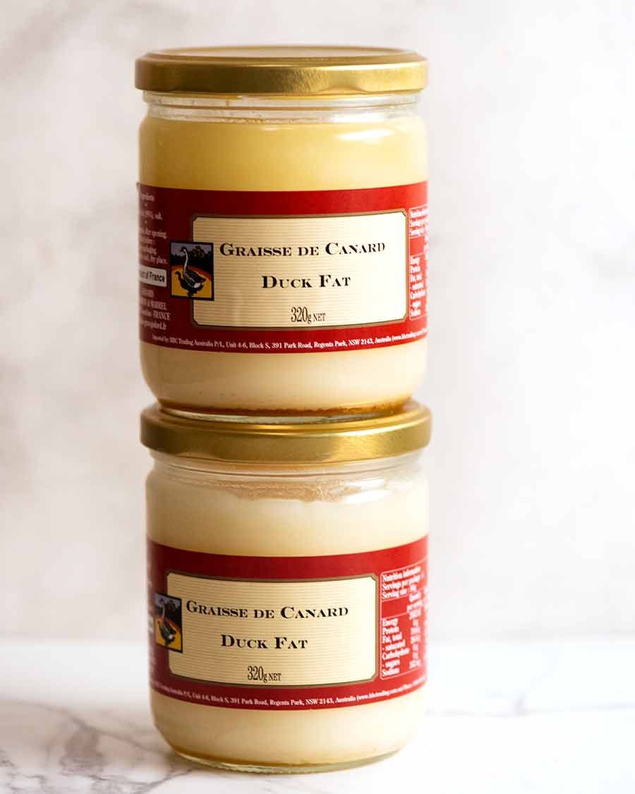 Duck fat for Duck Confit