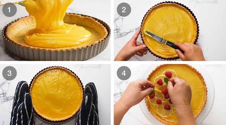 How to make French Lemon Tart - Tarte au citron