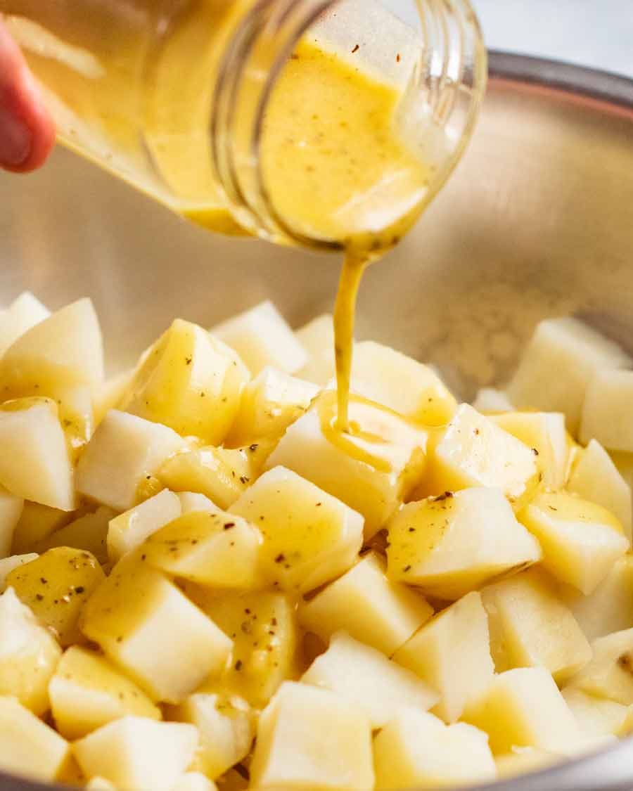 Making the Best potato salad