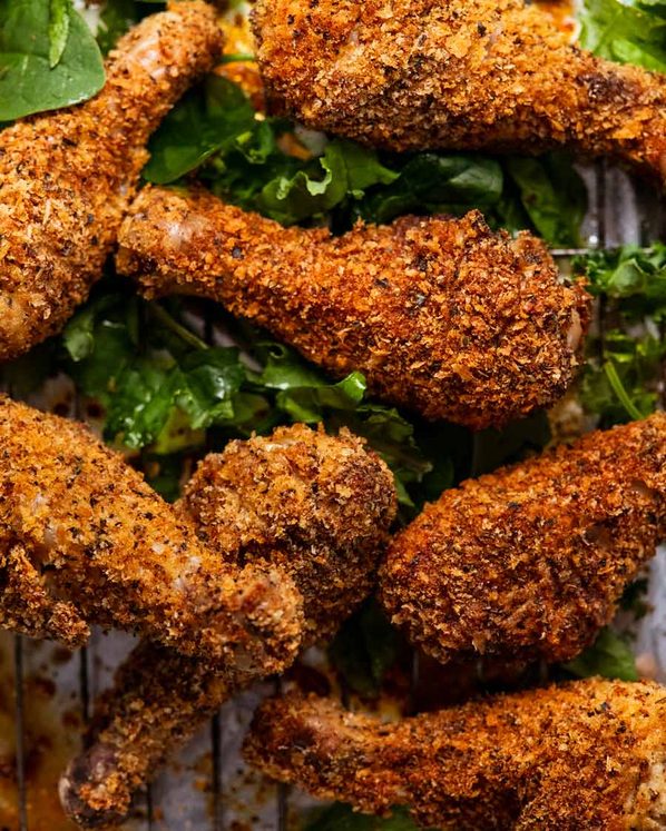 Crunchy crumbed chicken drumsticks post thumbnail image