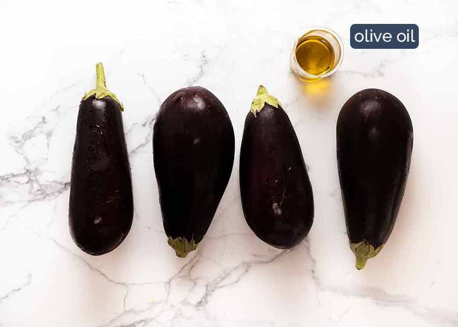 Eggplants for Eggplant Parmigiana