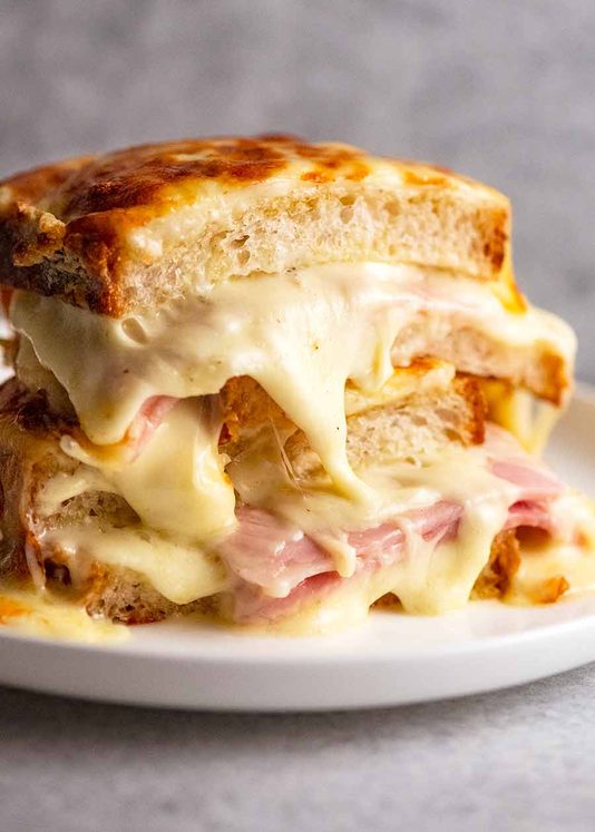 Croque Monsieur – the ultimate ham & cheese sandwich! post thumbnail image