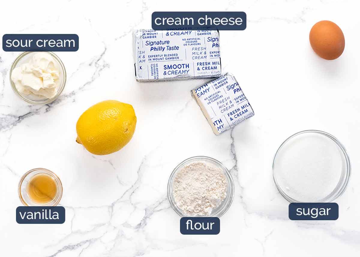 Ingredients in Cheesecake stuffed carrot bundt cake