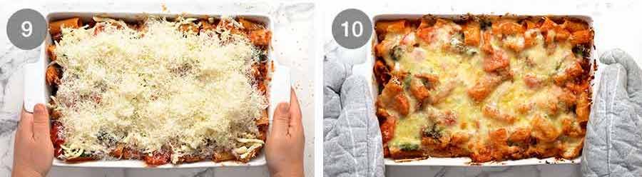 How to make Chicken pasta bake