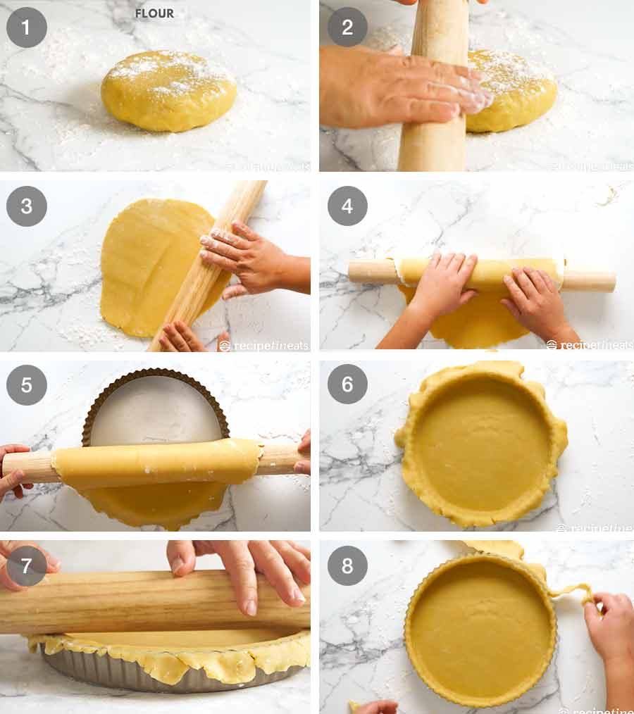 How to make Sweet Tart Crust (Sweet Pastry) - French Pate Sucree