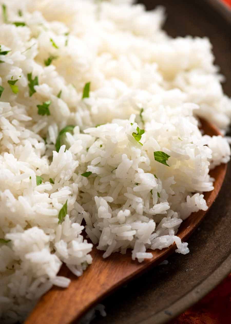 Close up of Jasmine Rice