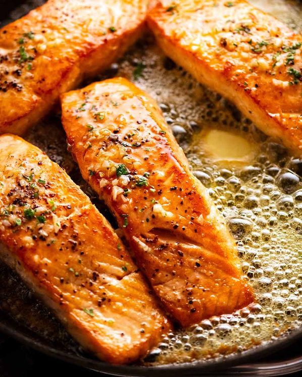 Garlic Butter Salmon recipe post thumbnail image