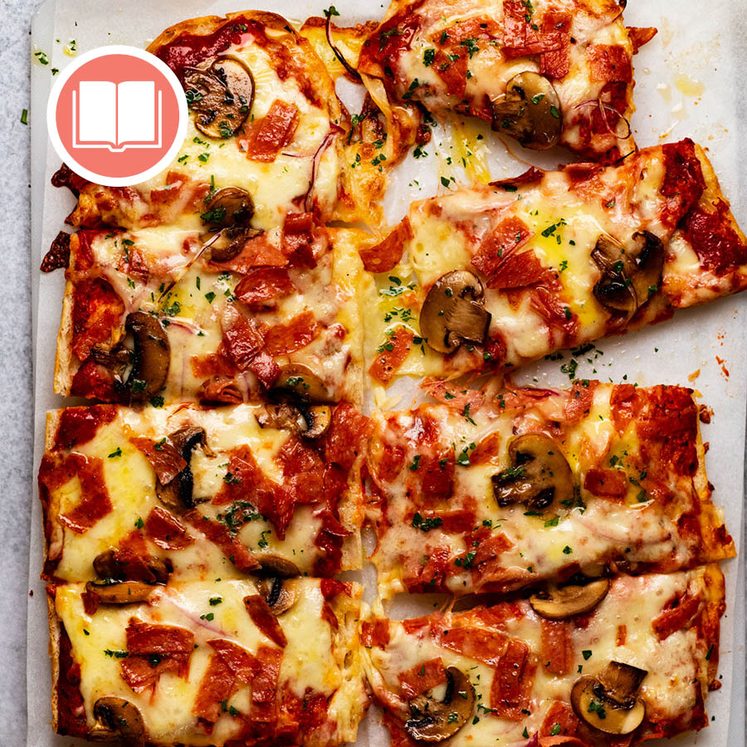 Garlic Bread Pizza post thumbnail image