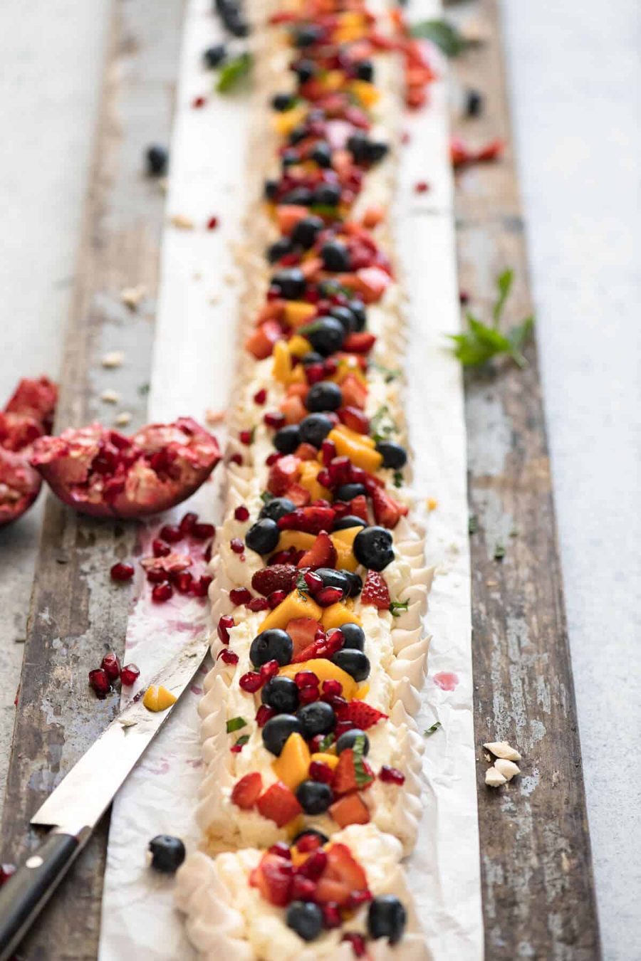 never-ending-meringue-tart-7 The Never Ending Meringue Tart - Easy, make ahead, show stopper dessert for a crowd! recipetineats.com