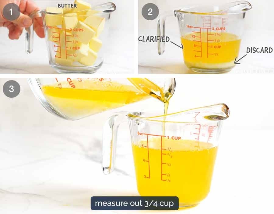 quick-clarified-butter-for-bearnaise-sauce How to make quick clarified butter for Bearnaise Sauce