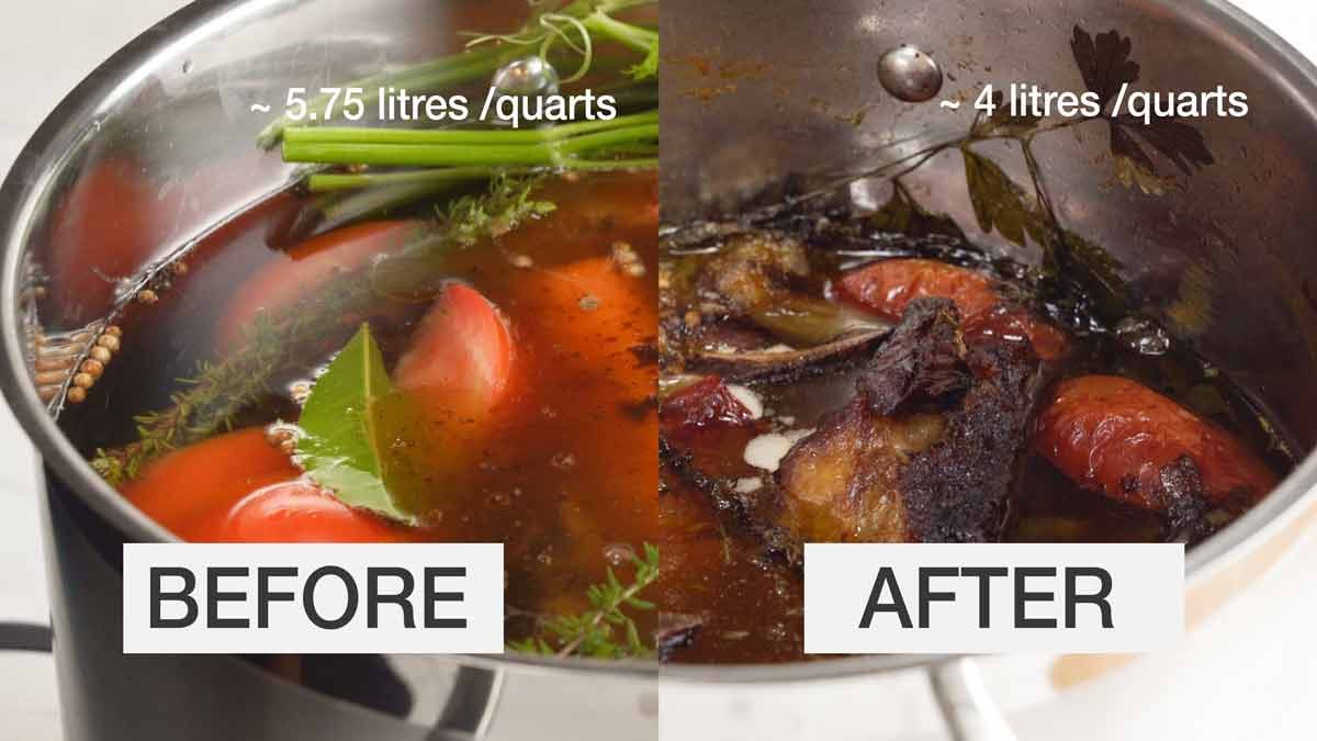 beef-stock-levels-before-and-after Before and after simmering beef stock