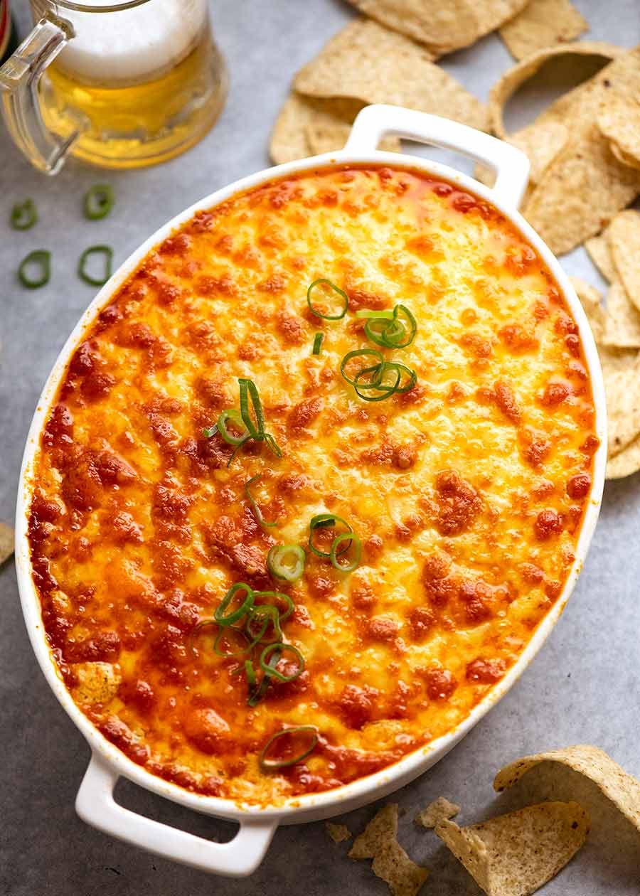 buffalo-chicken-dip_0 Hot Buffalo Chicken Dip fresh out of the oven