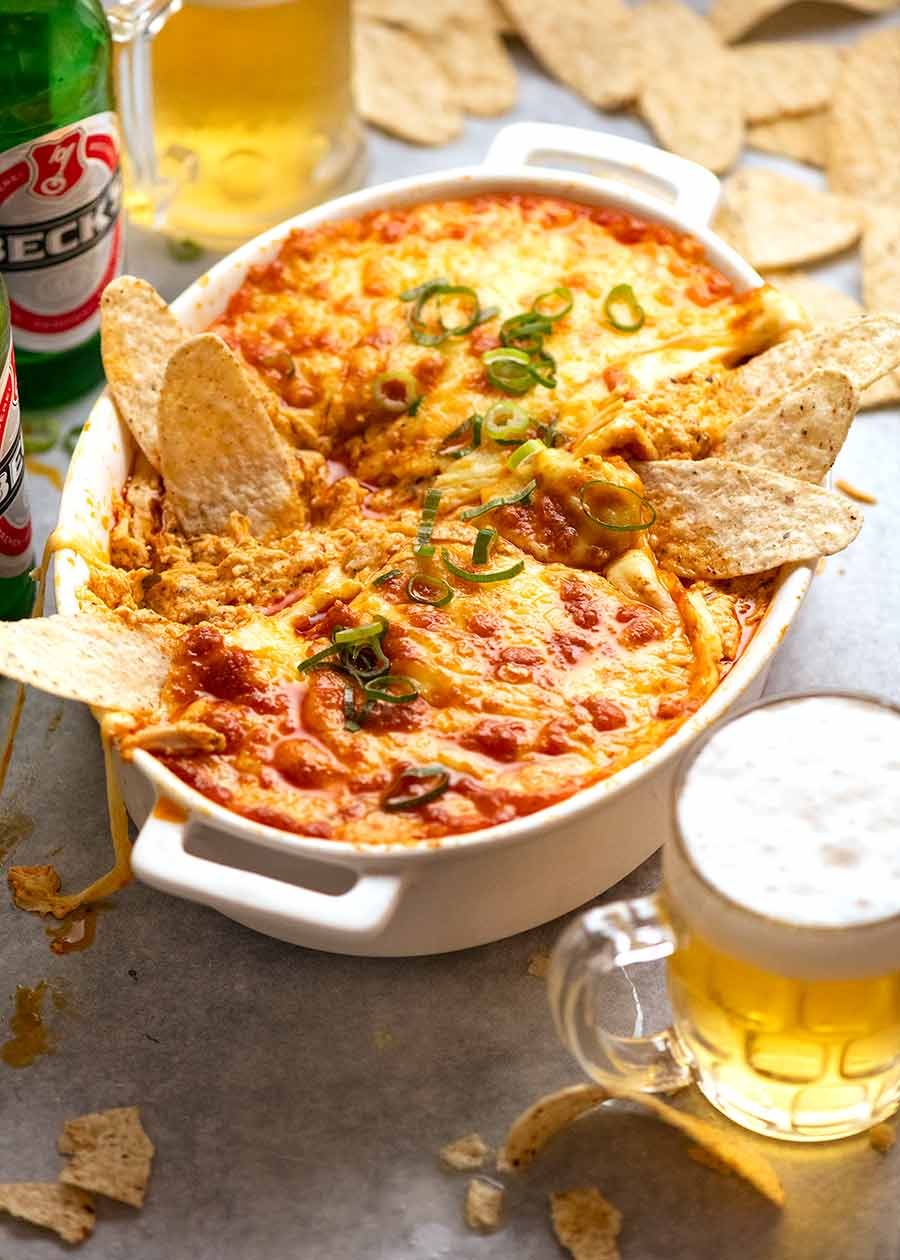 buffalo-chicken-dip_1 Party devouring Hot Buffalo Chicken Dip