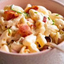 creamy-chicken-pasta-salad_5-sq Close up photo of Chicken Pasta Salad with Creamy Dressing