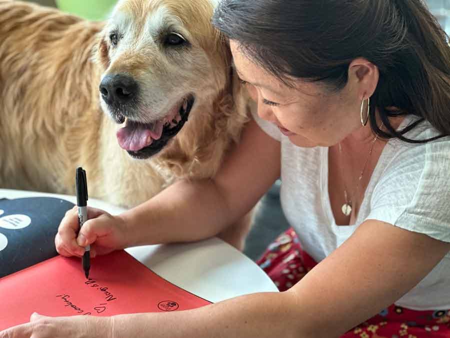 dozer-gertrude-alice-book-signing-pan-mac-1