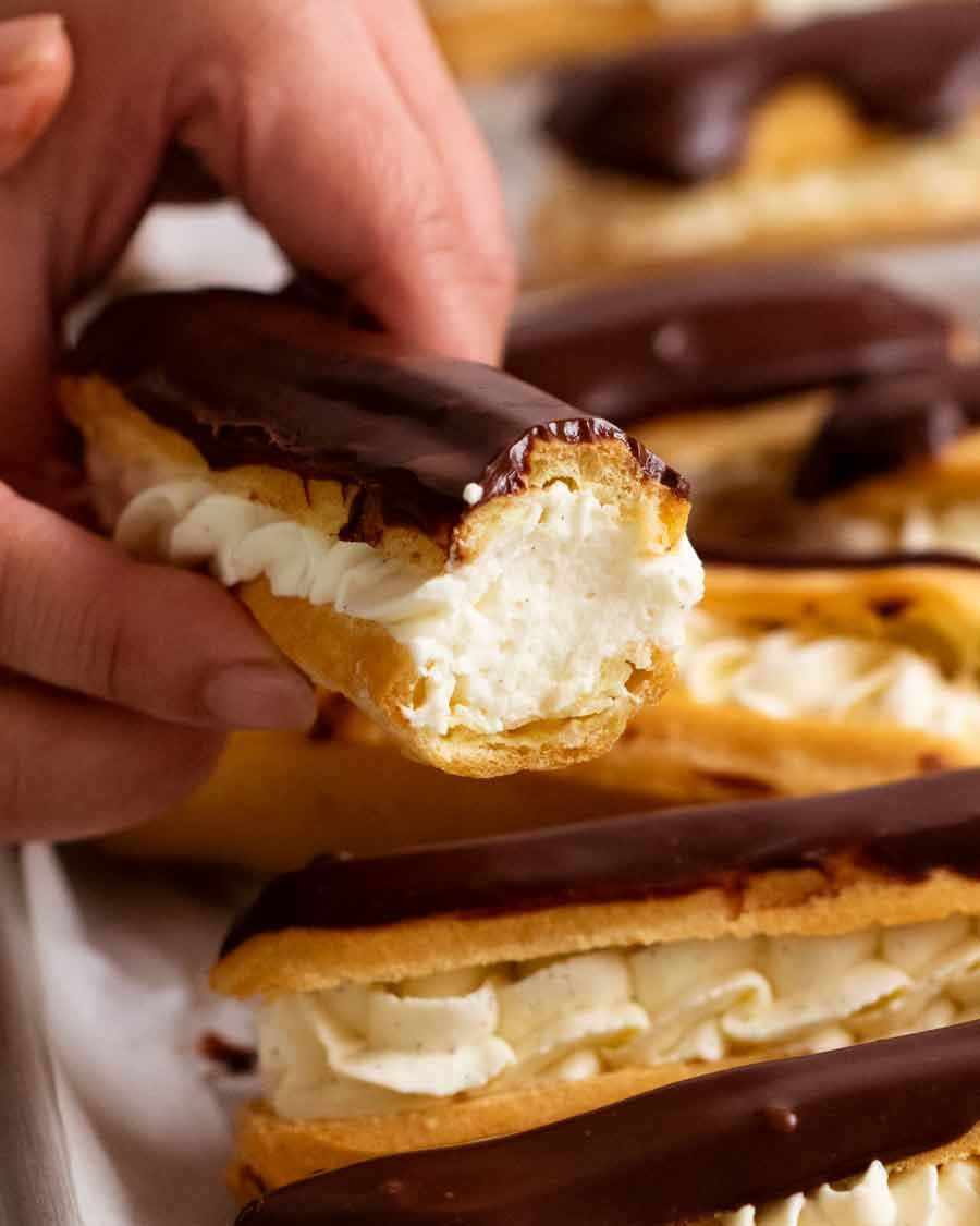 eclair-photos_7 Showing the inside of Eclairs