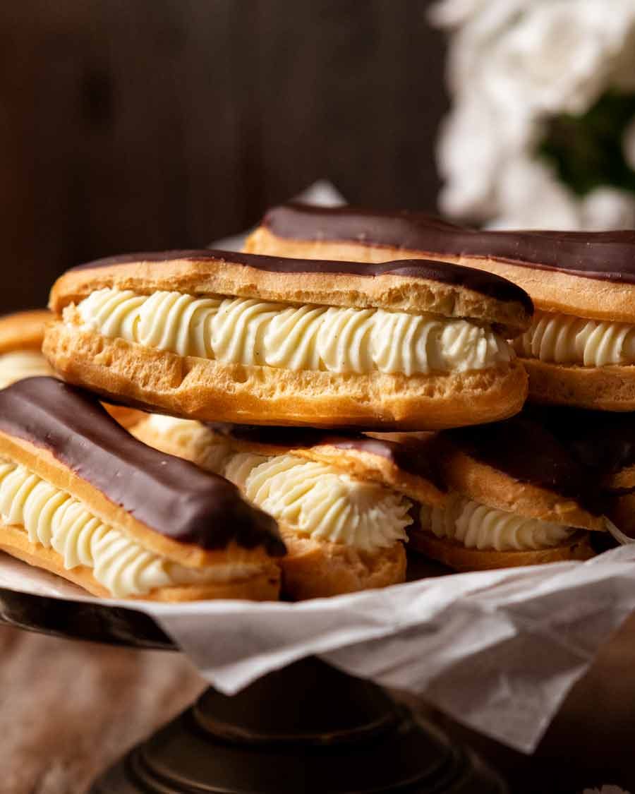 eclairs_3-4a Pile of Eclairs