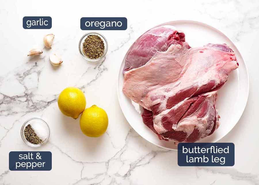 greek-marinated-butterflied-lamb-leg-ingredients Ingredients in Greek Butterflied Lamb Leg