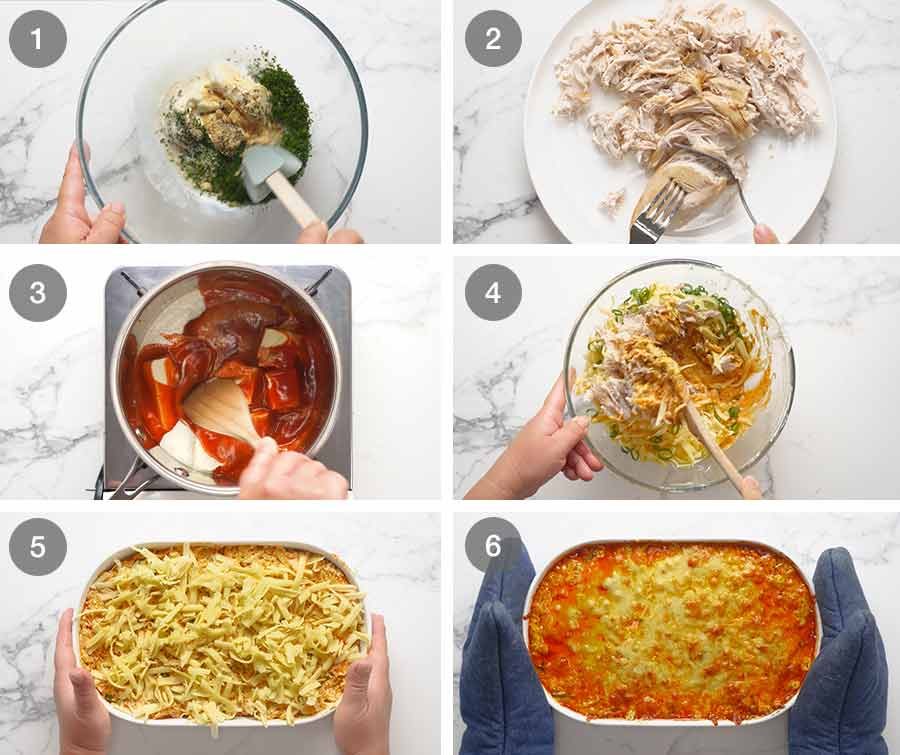 how-to-make-buffalo-chicken-dip Hot Buffalo Chicken Dip