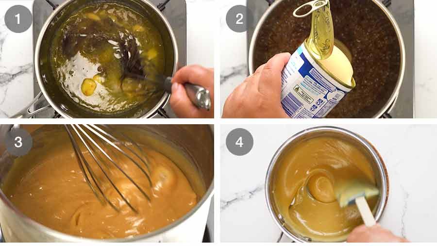 how-to-make-caramel-with-condensed-milk How to make Caramel Brownies