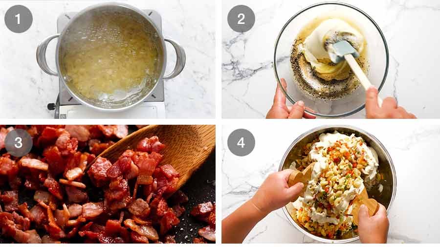 how-to-make-creamy-chicken-pasta-salad How to make Creamy Chicken Pasta Salad