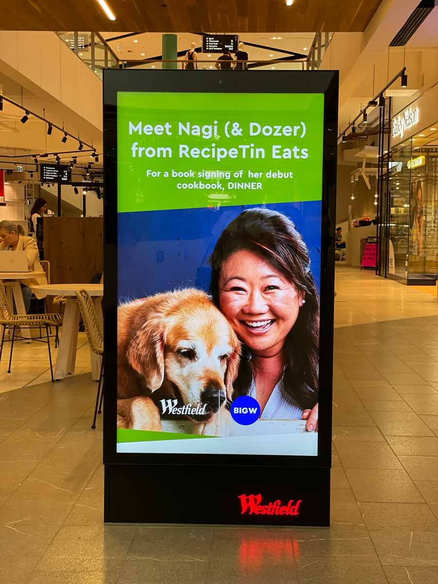 nagi-dozer-big-w-signing-lightwall-warringah-mall
