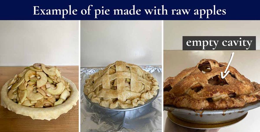 pie-made-with-raw-apples