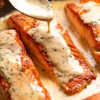 salmon-in-creamy-herb-garlic-sauce_4-sq Creamy Herb & Garlic Salmon Sauce