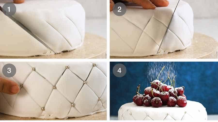 decorative-side-for-christmas-cake How to decorate side of Christmas Cake
