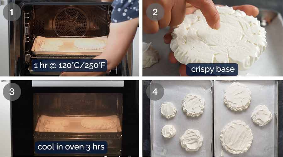 how-to-make-pavlova-christmas-tree-4a How to make Pavlova Christmas Tree Dessert
