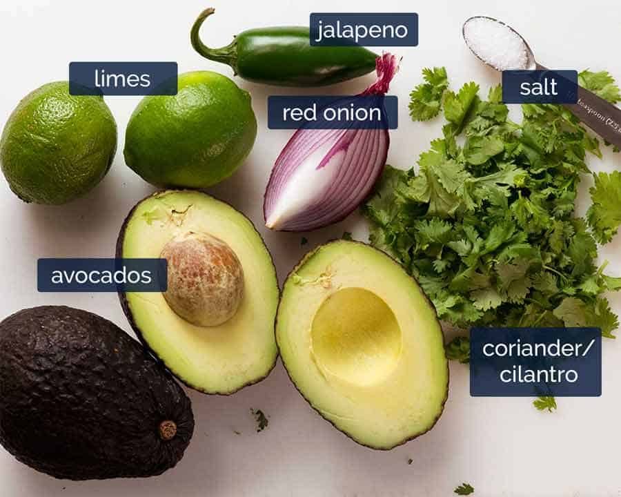 ingredients-for-guacamole Ingredients for Guacamole