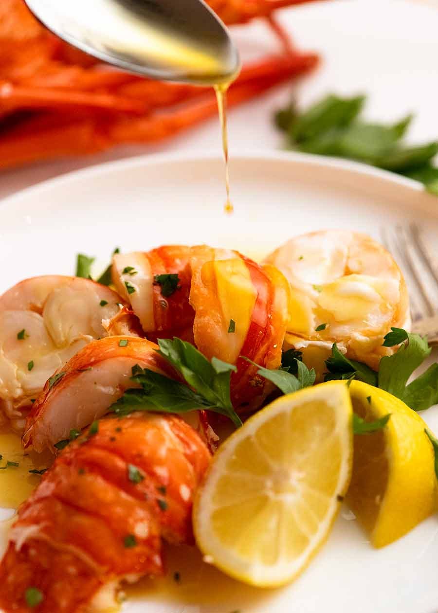 lemon-butter-sauce-with-lobster Lemon Butter Sauce for Lobster
