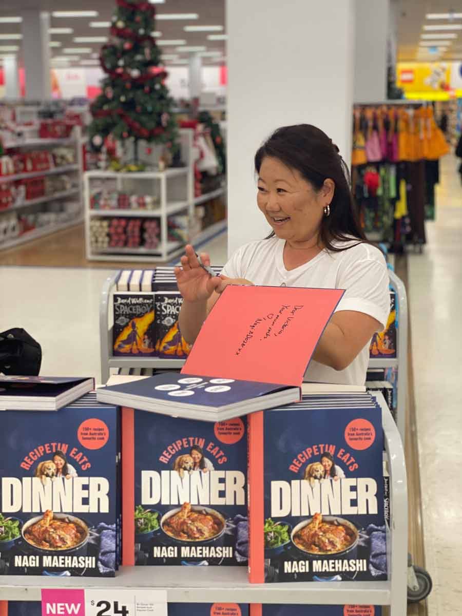 nagi-signing-cookbook-big-w-warringah-mall